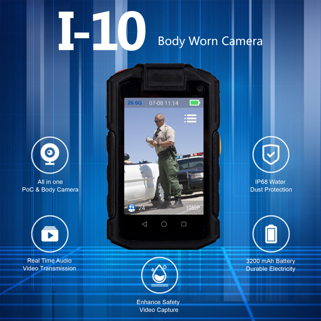 Inrico I10 POC 4G & BODY CAM, IVA incluido